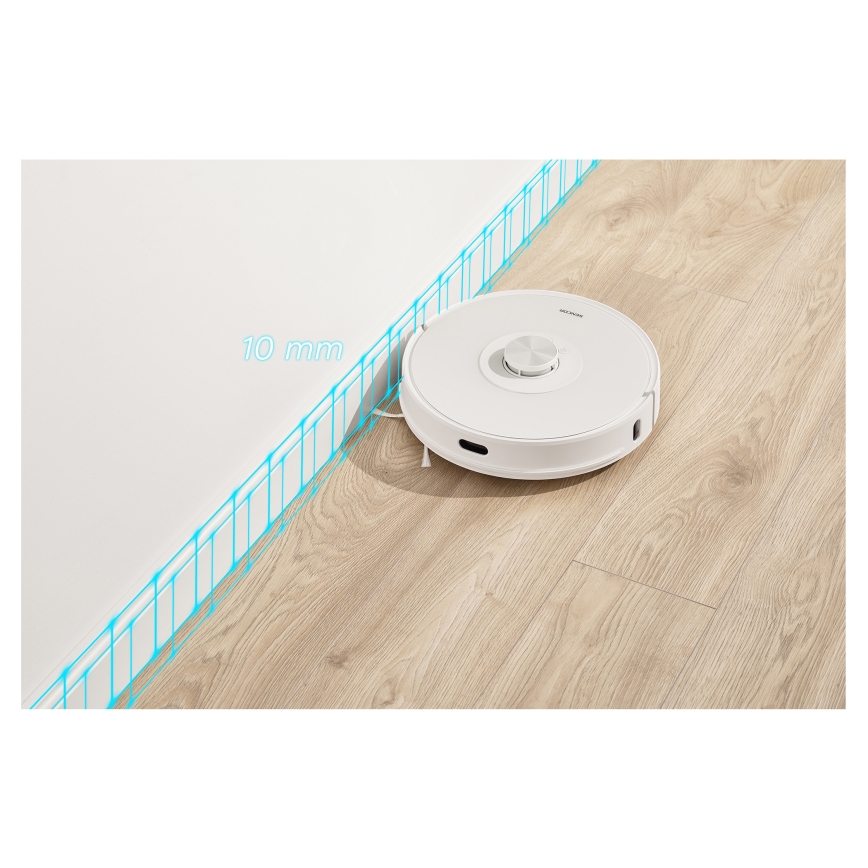 Sencor - 2‑ühes robottolmuimeja mopifunktsiooniga, 50 W / 5000 mAh, Wi‑Fi, valge + kaugjuhtimispult
