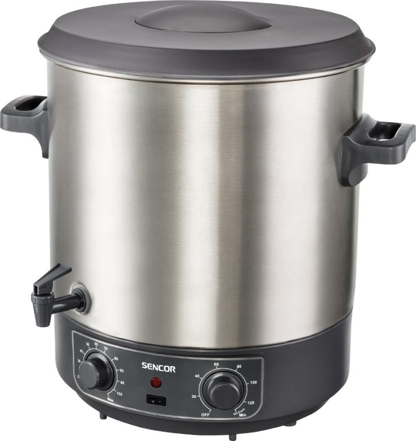 Sencor - 27 l konserveerimispott 1800 W/230 V roostevaba teras/hall