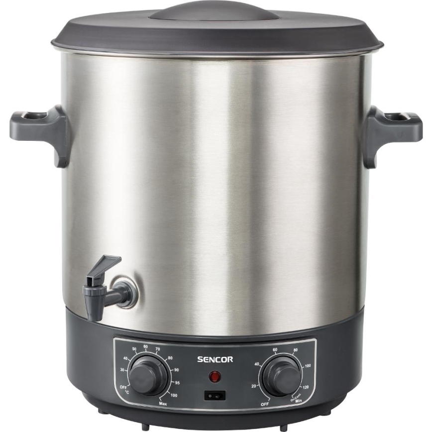 Sencor - 27 l konserveerimispott 1800 W/230 V roostevaba teras/hall