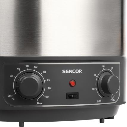 Sencor - 27 l konserveerimispott 1800 W/230 V roostevaba teras/hall