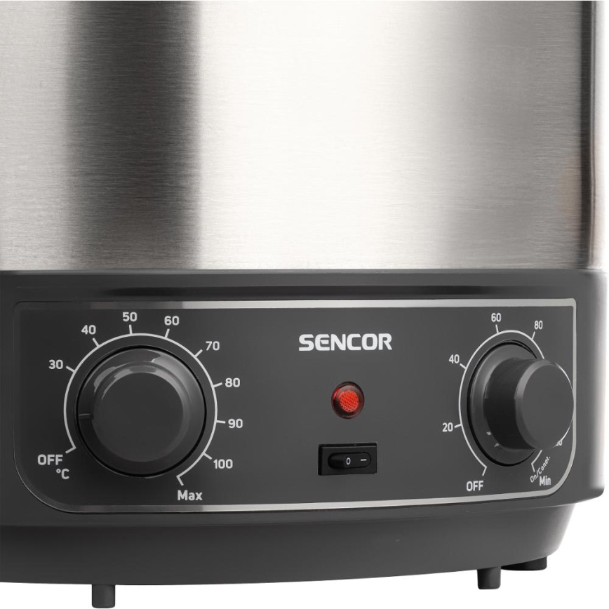 Sencor - 27 l konserveerimispott 1800 W/230 V roostevaba teras/hall