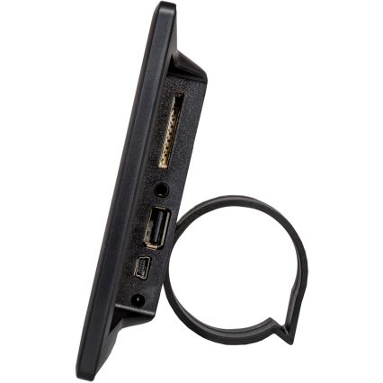 Sencor - 7 digitaalne fotoraam kõlariga 230V must + kaugjuhtimispult