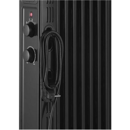 Sencor - 7-ribiline õliradiaator 600/900/1500 W, 230 V, must
