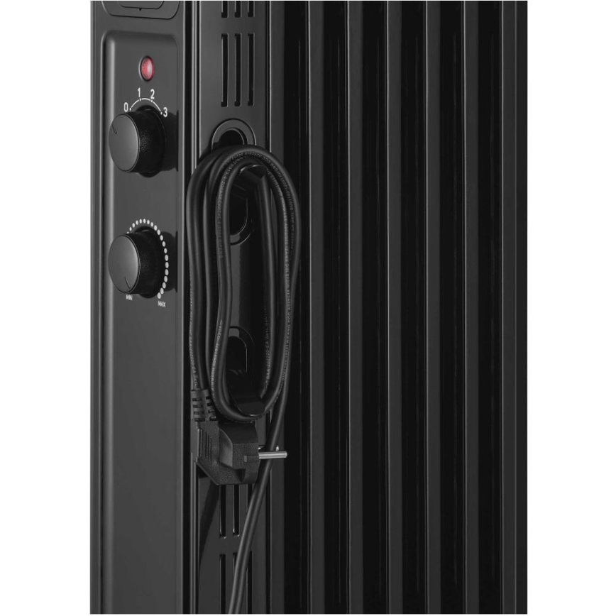 Sencor - 7-ribiline õliradiaator 600/900/1500 W, 230 V, must