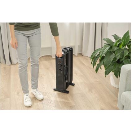 Sencor - 9-ribiga õliradiaator 800/1200/2000W/230V must