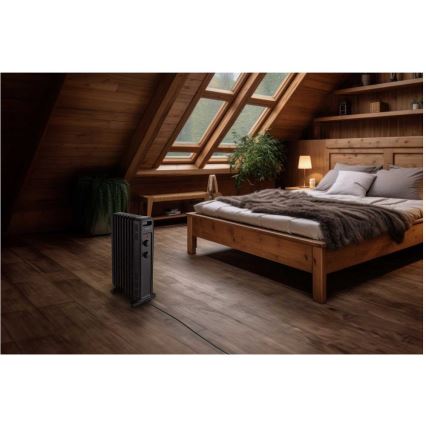 Sencor - 9-ribiga õliradiaator 800/1200/2000W/230V must