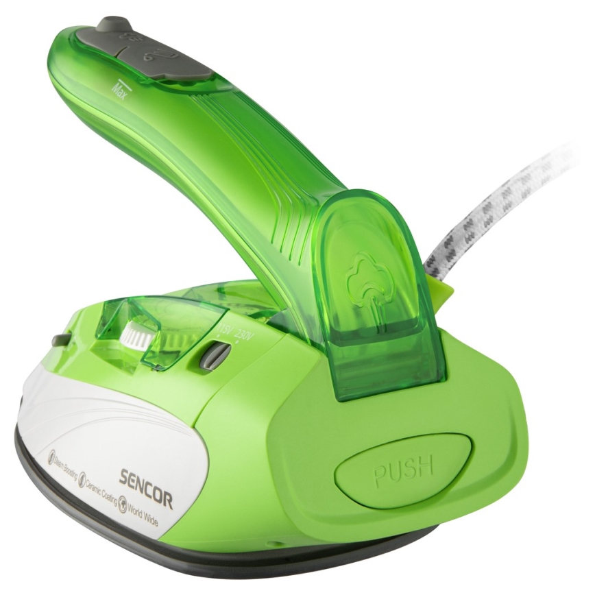 Sencor - Aurutriikraud reisimiseks 1100W/115V/230V roheline