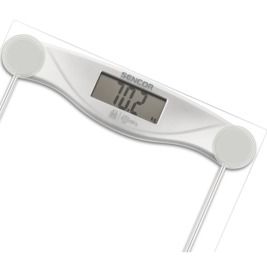 Sencor - Digitaalne personaalkaal LCD ekraaniga 1xCR2032