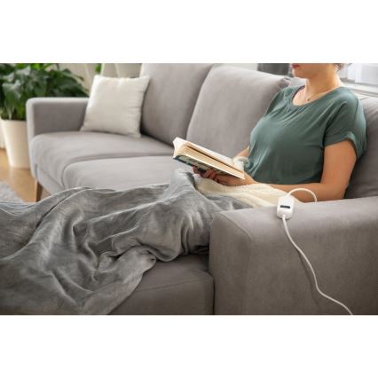 Sencor - Elektriline soojendustekk 160W/230V 180x130 cm hall