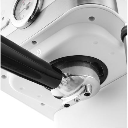 Sencor - Kangkruviga espresso kohvimasin 1050W/230V valge/mattkroom