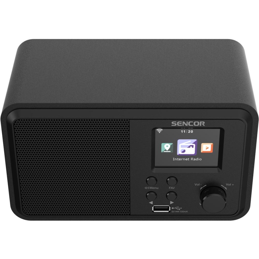 Sencor - Internetiraadio 4W/5V Wi-Fi + kaugjuhtimispult