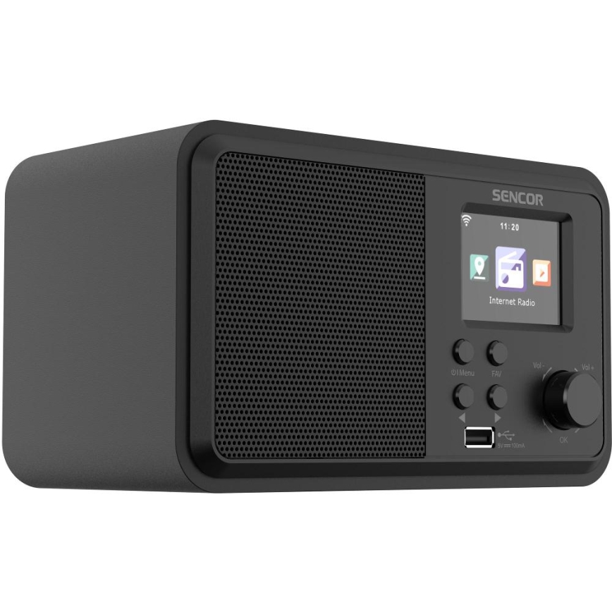 Sencor - Internetiraadio 4W/5V Wi-Fi + kaugjuhtimispult