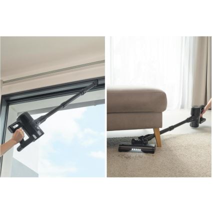 Sencor - Juhtmevaba 2‑ühes varretolmuimeja 200W/2600 mAh must