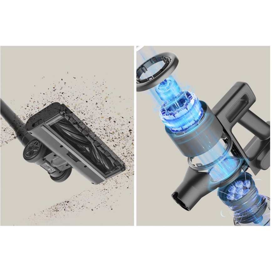 Sencor - Juhtmevaba 2‑ühes varretolmuimeja 200W/2600 mAh must