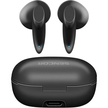 Sencor - Juhtmevaba earphones 230 mAh + 2x 25 mAh IPX4 must