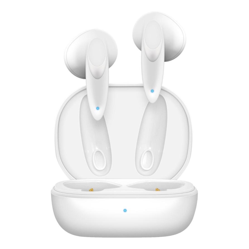 Sencor - Juhtmevaba earphones 230 mAh + 2x 25 mAh IPX4 valge
