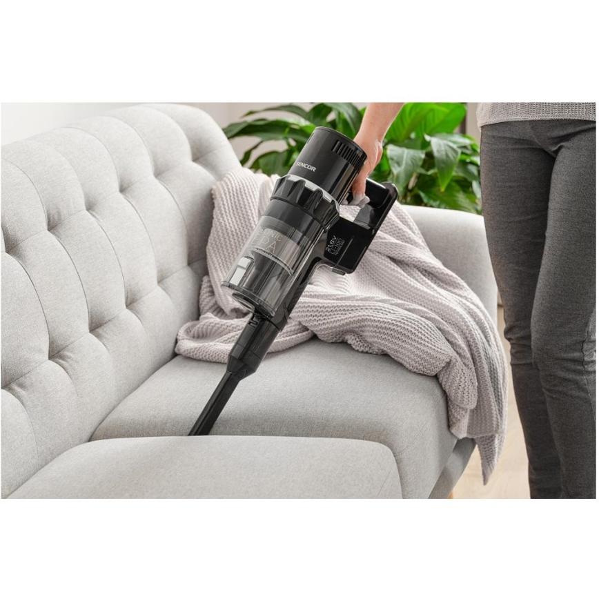 Sencor - Juhtmevaba varstolmuimeja 2in1 250W/2200 mAh must