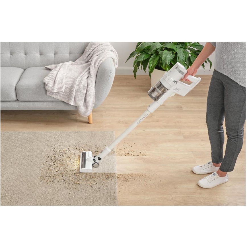 Sencor - Juhtmevaba varstolmuimeja 2in1 250W/2200 mAh valge