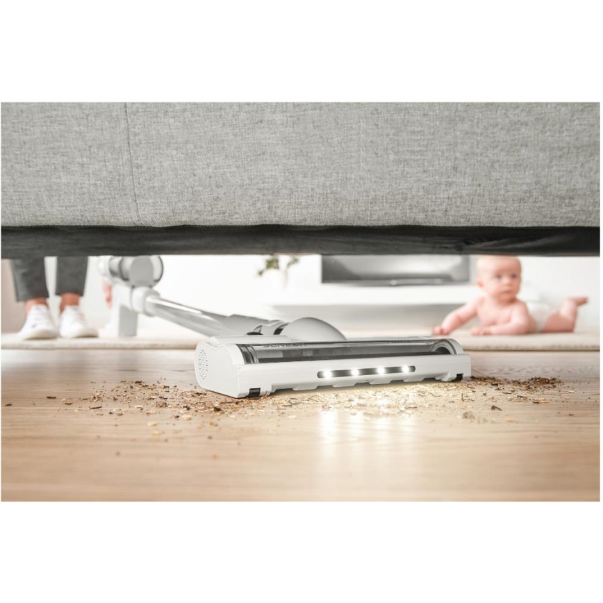Sencor - Juhtmevaba varstolmuimeja 2in1 250W/2200 mAh valge