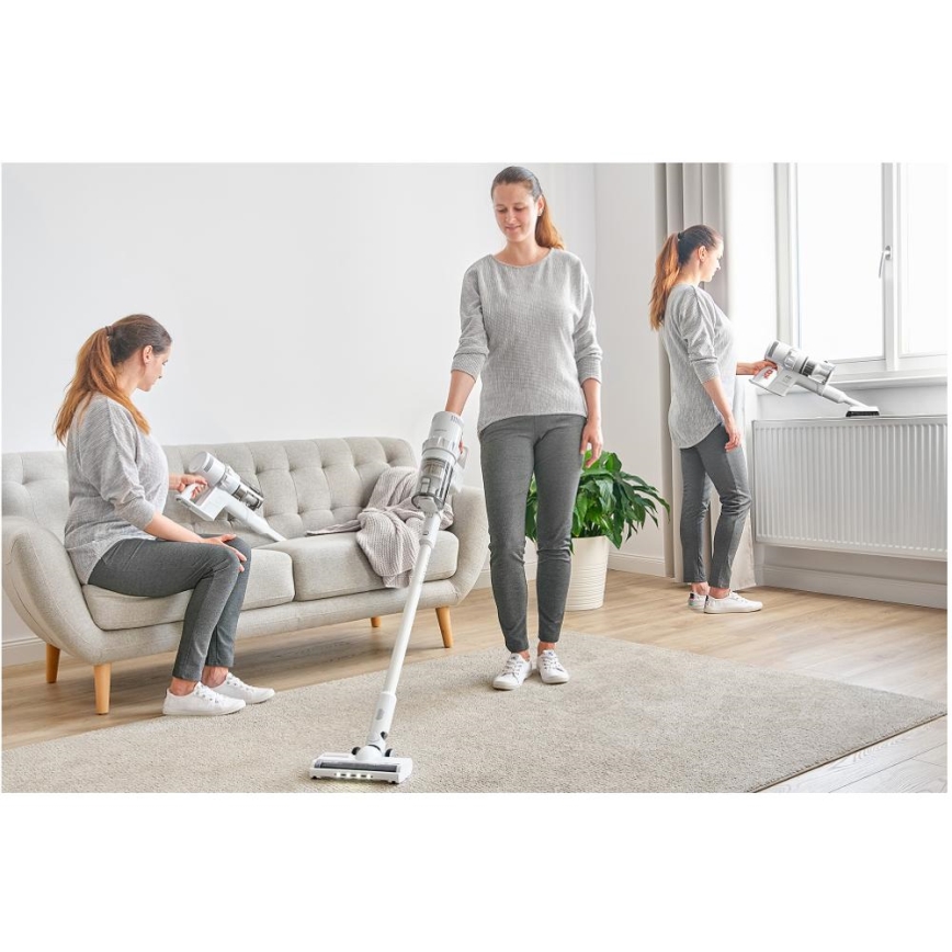 Sencor - Juhtmevaba varstolmuimeja 2in1 250W/2200 mAh valge