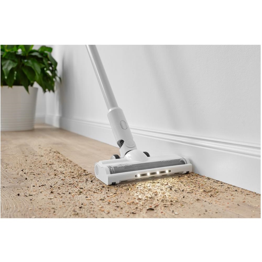 Sencor - Juhtmevaba varstolmuimeja 2in1 250W/2200 mAh valge