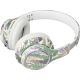 Sencor - Juhtmevabad kõrvaklapid mikrofoniga 3,7V/400 mAh roheline/ valge