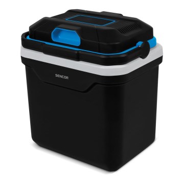 Sencor - Kaasaskantav auto külmkapp 24 l 60W/12V/230V must