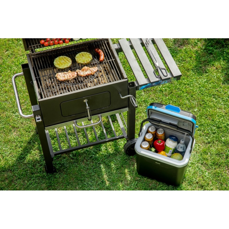 Sencor - Kaasaskantav auto külmkapp 24 l 60W/12V/230V must