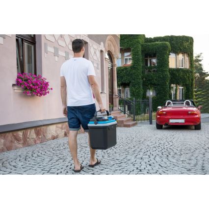 Sencor - Kaasaskantav auto külmkapp 24 l 60W/12V/230V must