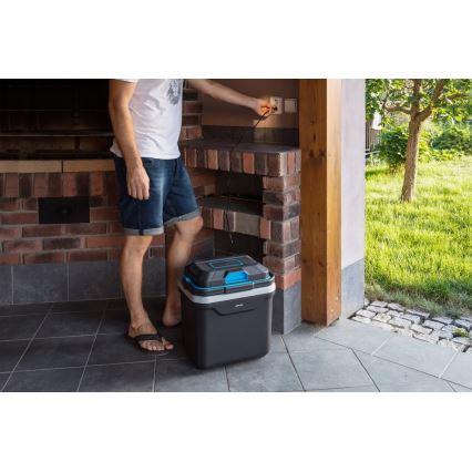 Sencor - Kaasaskantav auto külmkapp 24 l 60W/12V/230V must