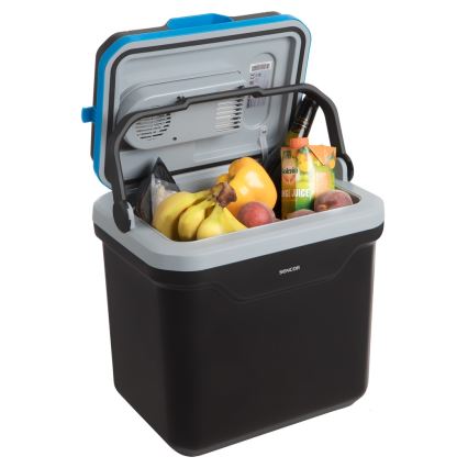 Sencor - Kaasaskantav auto külmkapp 24 l 60W/12V/230V must