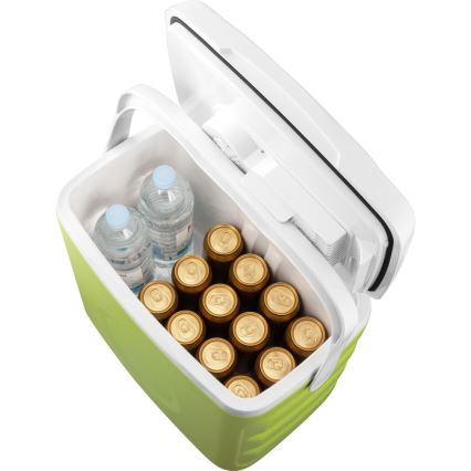 Sencor - Kaasaskantav autokülmik 30 l 55W/5V/12V/230V roheline/valge