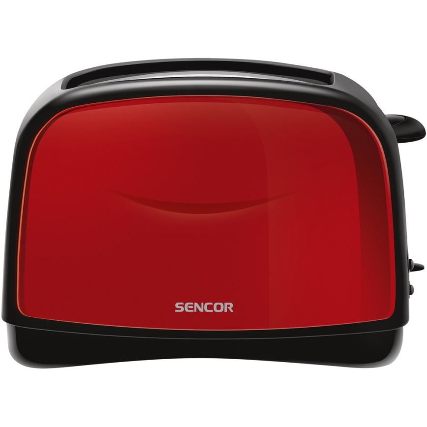 Sencor - Kahe auguga röster 850W/230V punane