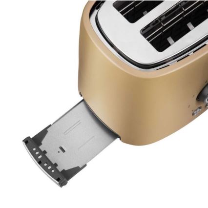 Sencor - Kahe avaga röster soojendusrestiga 1000W/230V beež