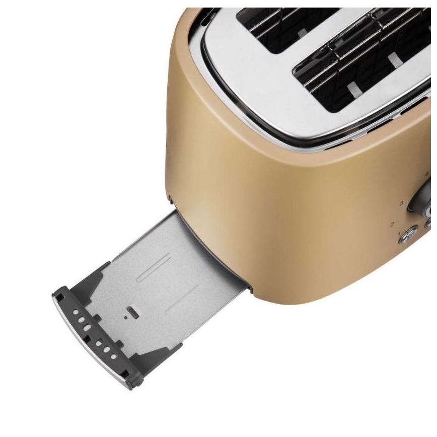 Sencor - Kahe avaga röster soojendusrestiga 1000W/230V beež