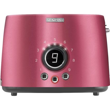 Sencor - kahe avaga röster soojendusrestiga 1000W/230V roosa