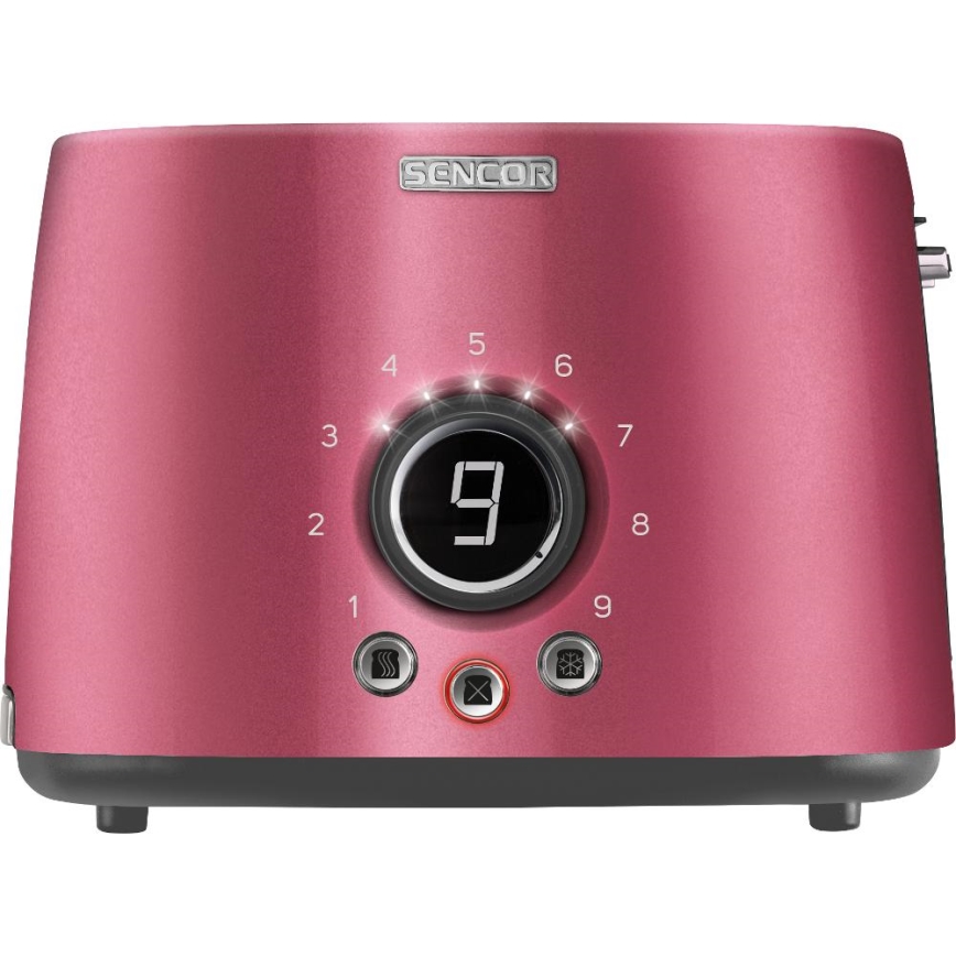 Sencor - kahe avaga röster soojendusrestiga 1000W/230V roosa