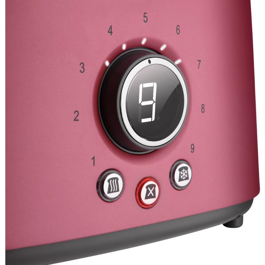 Sencor - kahe avaga röster soojendusrestiga 1000W/230V roosa