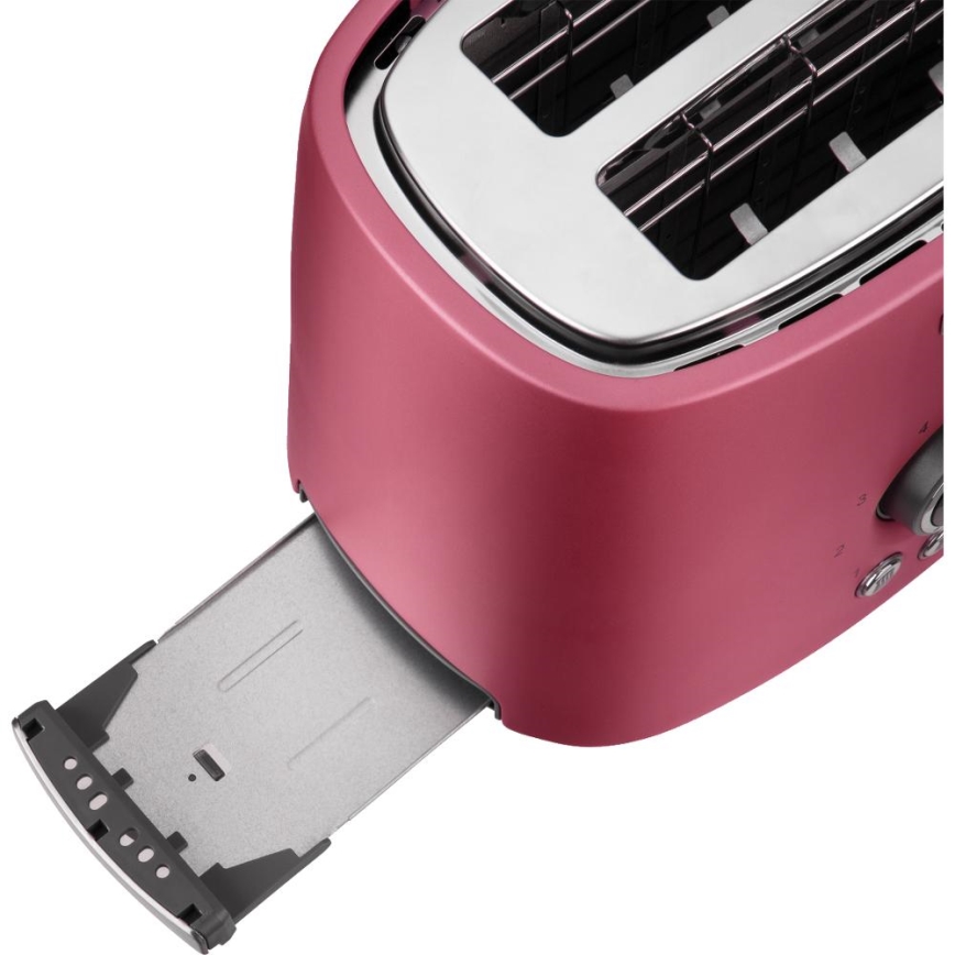 Sencor - kahe avaga röster soojendusrestiga 1000W/230V roosa