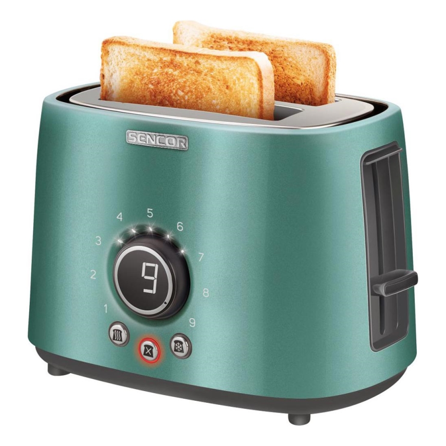 Sencor - Kaheavaga röster ja grill 1000W/230V mintroheline