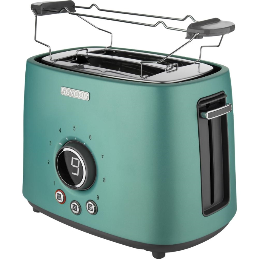 Sencor - Kaheavaga röster ja grill 1000W/230V mintroheline