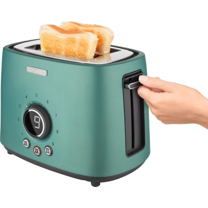 Sencor - Kaheavaga röster ja grill 1000W/230V mintroheline