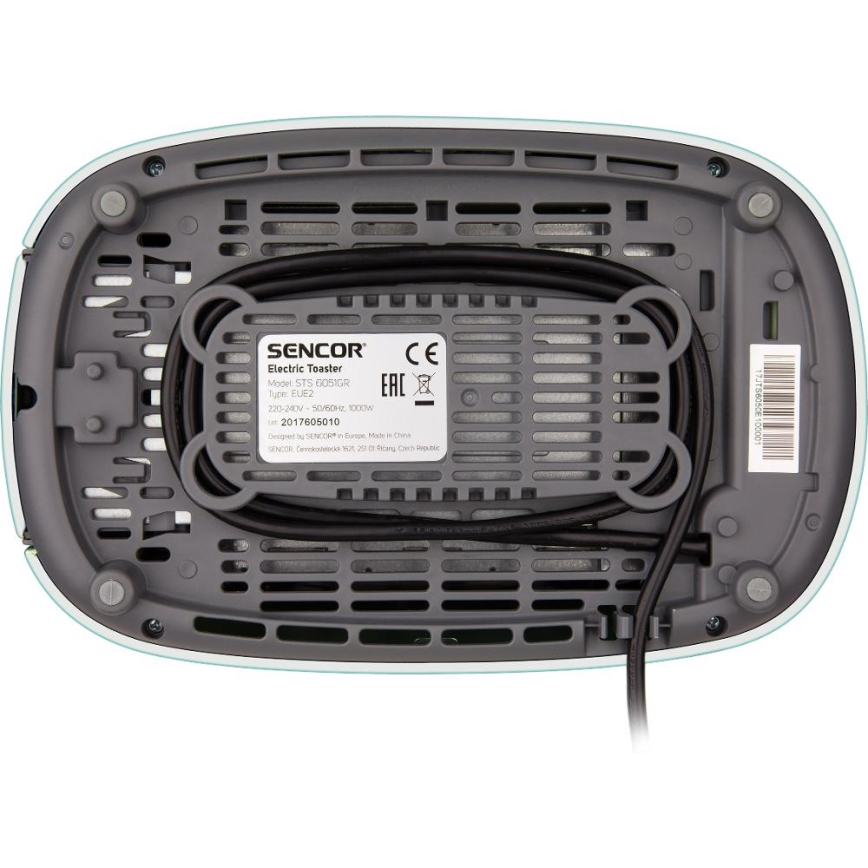 Sencor - Kaheavaga röster ja grill 1000W/230V mintroheline