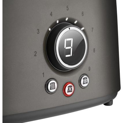 Sencor - kaheavaga röster soojendusrestiga 1000W/230V antratsiit