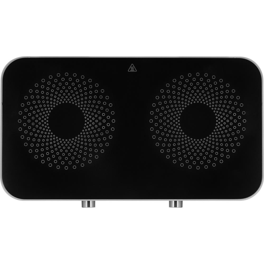 Sencor - Kahetahuline klaaskeraamiline pliit LCD-ekraaniga 3500W/230V