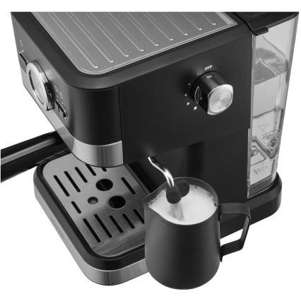 Sencor - Käpaga kohvimasin espresso 1050W/230V must/matt kroom