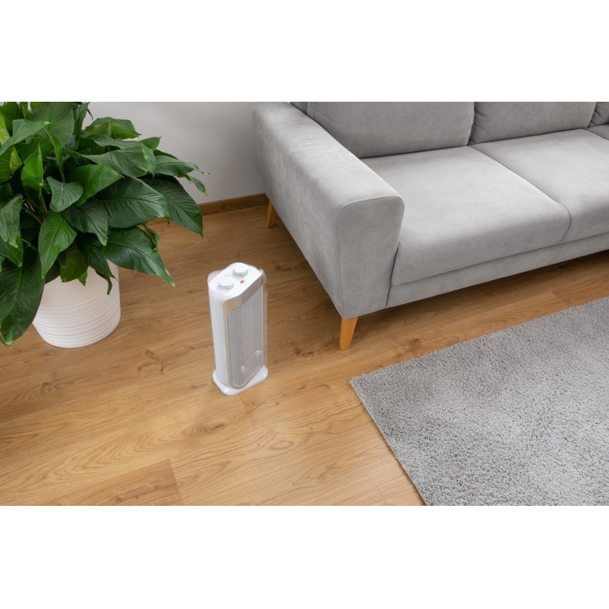 Sencor - Keraamiline ventilaator küttekeha ja termostaadiga 1000/2000W/230V
