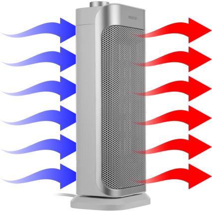 Sencor - Keraamiline ventilaator küttekeha ja termostaadiga 1000/2000W/230V