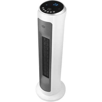 Sencor - Ventilaator keraamilise küttekehaga 2200W/230V Wi-Fi valge + kaugjuhtimispult