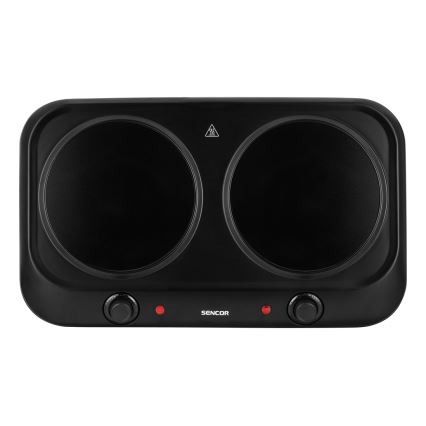 Sencor - Klaas-keraamiline topeltpliit 2400W/230V